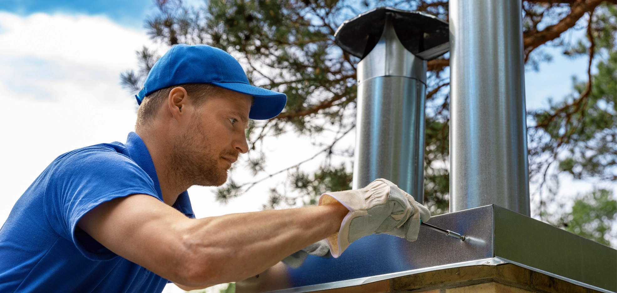 Carousel Image for Surrrey Downs Chimney Sweep is located in Dorking and has to offer Chimney Sweeper in Dorking Cowls and bird guard Installation  Bird Nest Removal  Surrrey Downs Chimney Sweep Chimney Sweeper chimney sweep surrey  Stove & Liner